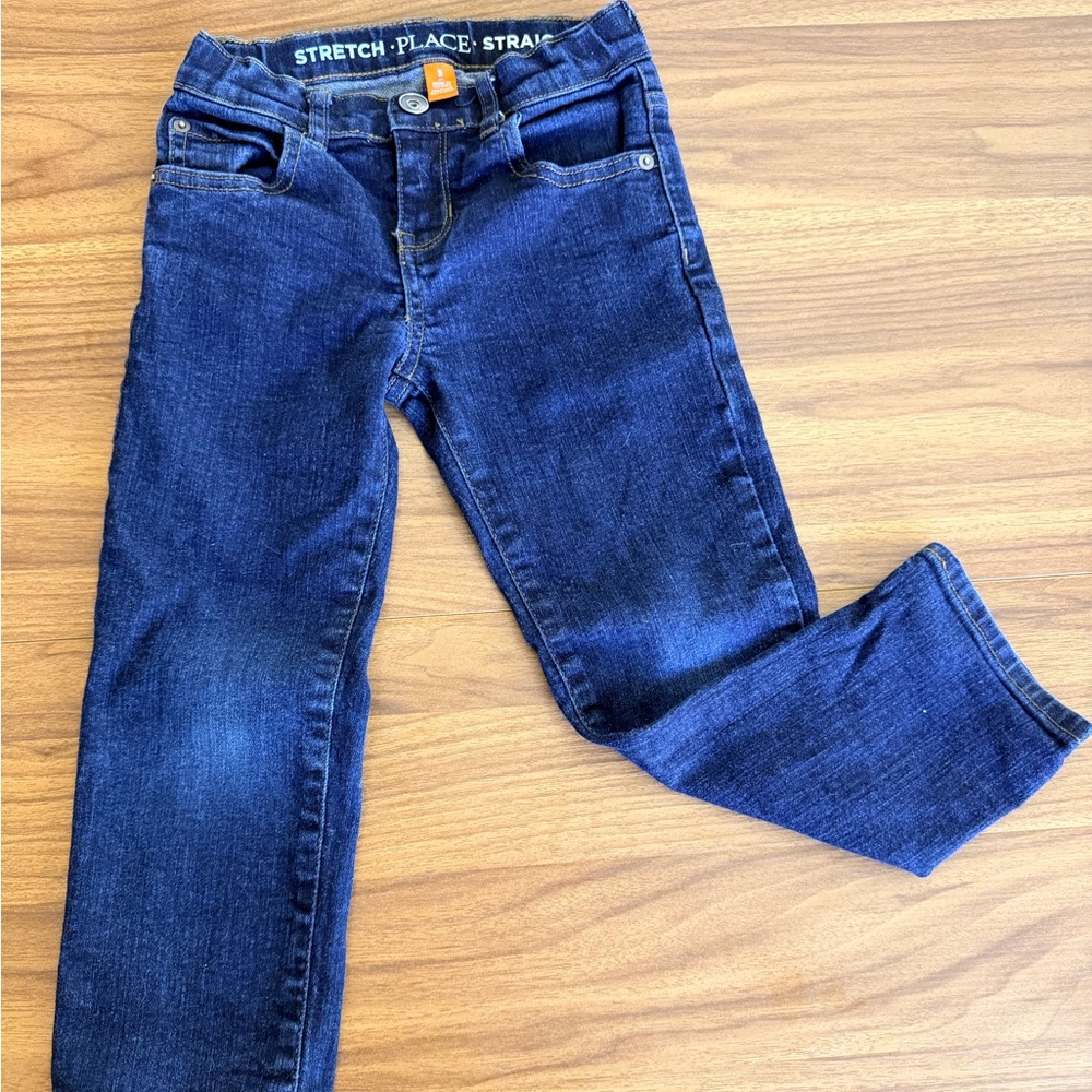 Place Women's Dark Blue Skinny Jeans